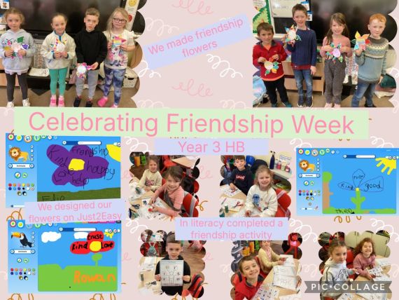 Friendship Week in Year 3 Mrs Boyd’s 