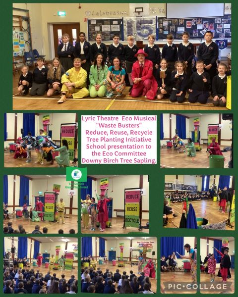 Thank you to the Lyric Theatre Eco Musical, Production “Waste Busters,”  and for the Donation of the Birch Tree