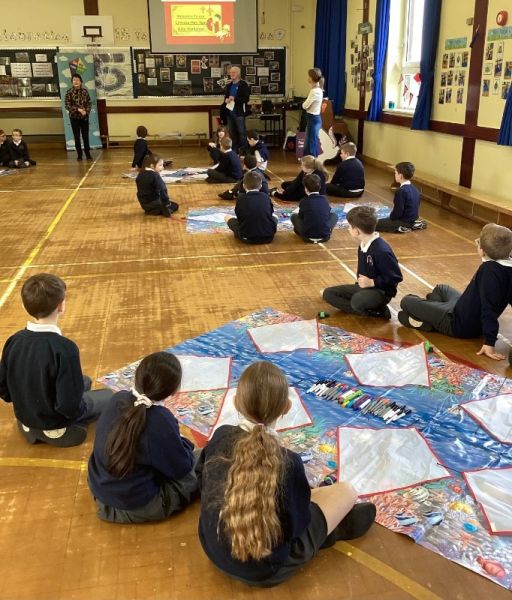 Year 4NMcN - STEM workshop with Good Relations Project- Go fly your kite