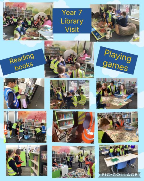 Year 7 Library Visit 