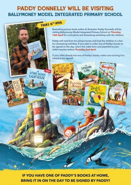 Paddy Donnelly visit - Year 3, Year 4 and Mrs Mack’s class