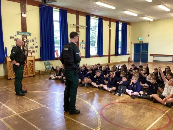 PSNI Visit Year 7